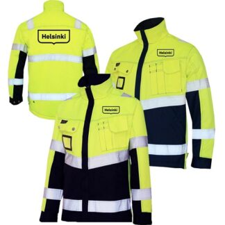 Helsinki Takki Hi-Vis LK3 Miesten XL