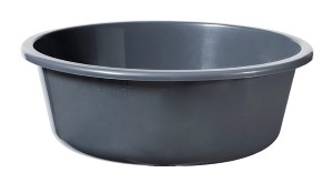 Pesuvati Orthex 8 L tummanharmaa