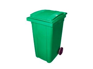 Jäteastia Helesi Vihreä 240L