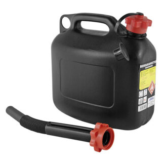Bensakanisteri muovi UN HD 5 L musta