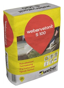 Kuivabetoni S100 25kg Fescon lava 48sk