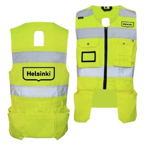 Helsinki Riipputaskuliivi Hi-Vis LK2 XS