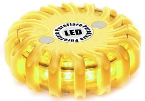 LED valokiekko PureFlare 16led keltainen