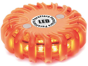 LED valokiekko PureFlare 16led punainen