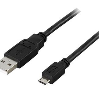 Kaapeli USB-A – Micro-USB (M/M), 0,5 m