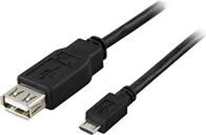 Kaapeli USB-A – Micro-USB (M/M), 0,5 m