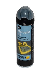 Mercalin RS merkintämaali musta 500 ml