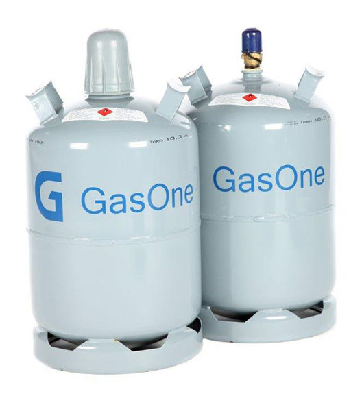 Nestekaasupullo kuori 11 kg teräs