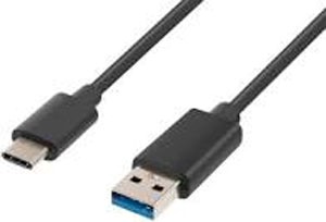 Kaapeli USB-A – USB-C (M/M), 1 m