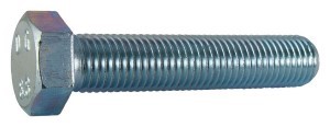KUUSIORUUVI DIN 933 8.8 ZN M10X80