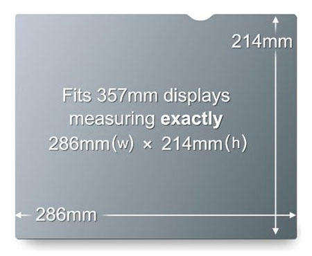 Tietoturvasuoja PF14.1 (286 x 214 mm)