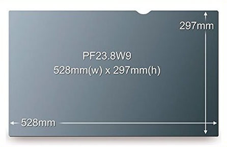 Tietoturvasuoja PF23.8W (528 x 297 mm)