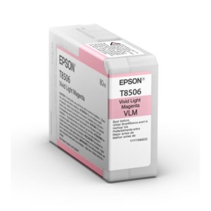 Mustepatruuna Epson T8506 vaalea magenta