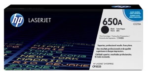 Laserkasetti HP 650A musta