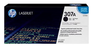 Laserkasetti HP 307A musta