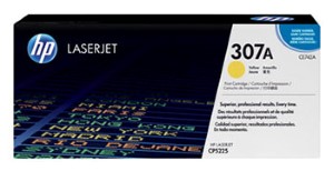 Laserkasetti HP 307A keltainen