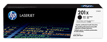 Laserkasetti HP 201X musta