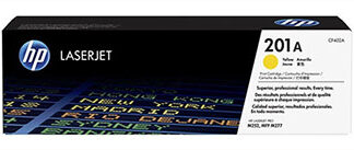 Laserkasetti HP 201A keltainen