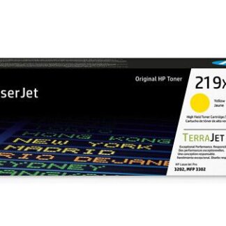 Laserkasetti HP 219X, keltainen