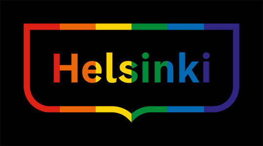 Helsinki Pride -huppari, musta L