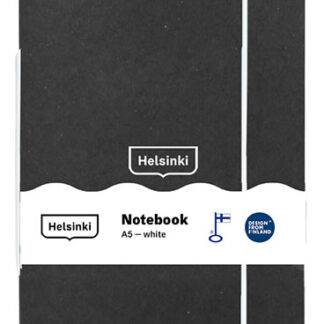 XHelsinki-muistivihko A5 musta (40-leh.)