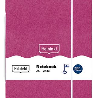 X Helsinki-muistivihko A5 pink (40-leh.)
