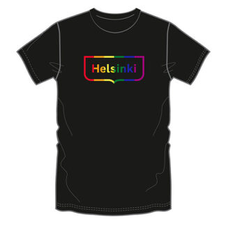 Helsinki Pride -t-paita, musta XL