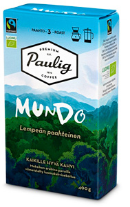 Kahvi 500g Mundo (luomu/reilukauppa)