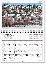 Seinäkalenteri, mappikalenteri 2026
