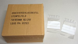 Salpapussi 70 x 100 mm (1000 kpl)