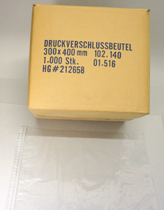 X Salpapussi 300 x 400 mm (600 kpl)