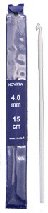 Virkkuukoukku 14cm, 4.0 mm