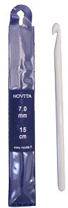 Virkkuukoukku 15cm, 7.0 mm
