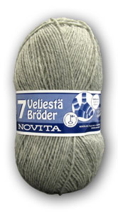 Villalanka Step 6-ply, harmaa