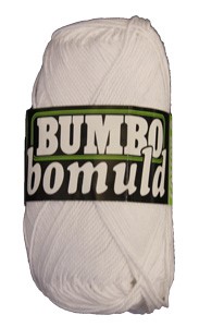 Puuvillalanka valkoinen (50 g)