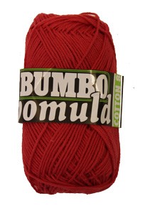 Puuvillalanka punainen (50 g)
