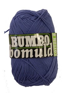 X Puuvillalanka sininen (50 g)