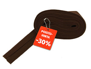 Vinonauha 20mm, t.ruskea