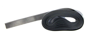 Satiininauha 10mm, hopea