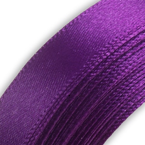 Satiininauha 10mm, tumman lila