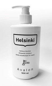 Helsinki-käsihuuhde 500 ml, pumppu