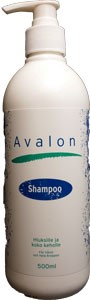 Suihkushampoo Avalon 500ml pumppupullo