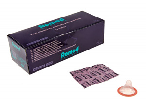 Kondomi miesten, Romed yksittäispakattu