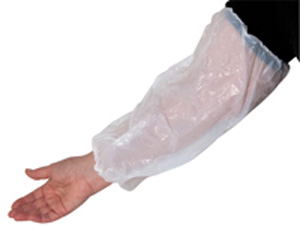 Hihansuojus 40cm PE-muovi kuminauhat