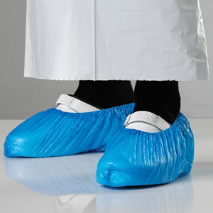 Kengänsuojus sininen, kuminauha kk