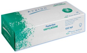 Käsine, tutkimuskäsine Avalon vinyyli XL