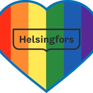 Kangasmerkki Pride Helsingfors