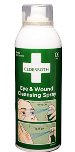 Huuhteluspray silmä ja haava Cederroth