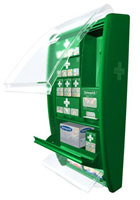 Ensiapuasema suojakannella, Cederroth Ensiapuasema suojakannella, Cederroth