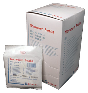 Kuitutaitos Selefa 5x5cm 4krs steriili